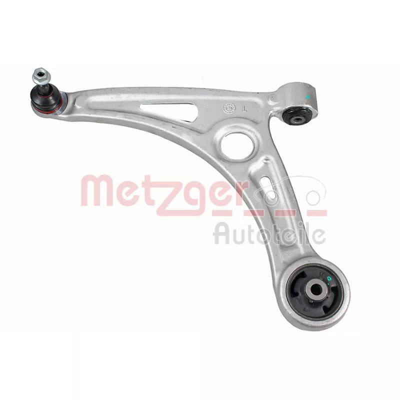 Bras de liaison, suspension de roue avant gauche METZGER 58146901