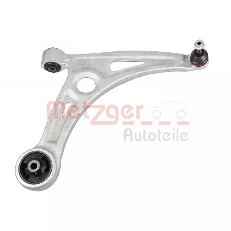 Bras de liaison, suspension de roue avant droit METZGER 58147002