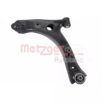 Bras de liaison, suspension de roue avant gauche METZGER 58147301