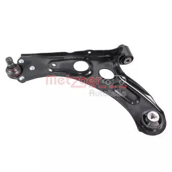 Bras de liaison, suspension de roue avant gauche METZGER 58147601
