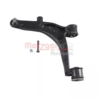 Bras de liaison, suspension de roue avant gauche METZGER 58148201