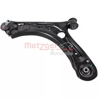 Bras de liaison, suspension de roue avant gauche METZGER 58153101