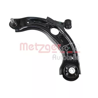 Bras de liaison, suspension de roue avant gauche METZGER 58153301