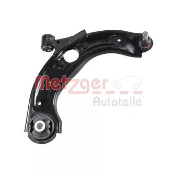 Bras de liaison, suspension de roue avant droit METZGER 58153402