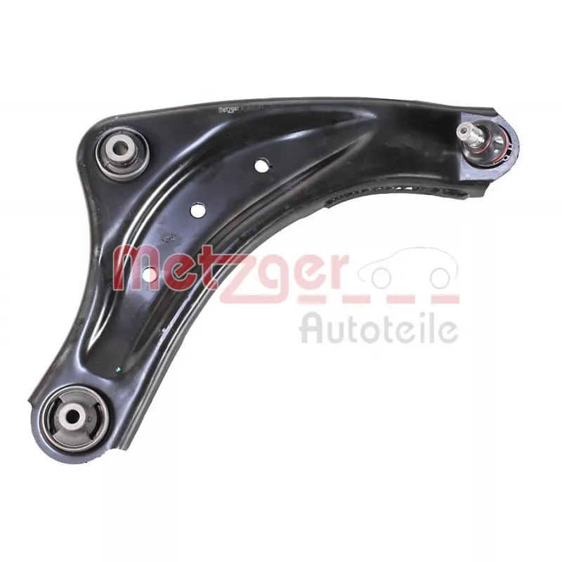 Bras de liaison, suspension de roue avant droit METZGER 58156402