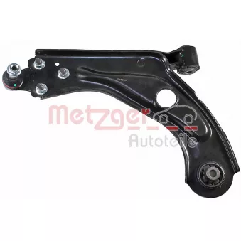 Bras de liaison, suspension de roue avant gauche METZGER 58157101