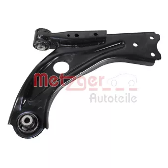 Bras de liaison, suspension de roue avant gauche METZGER 58157301