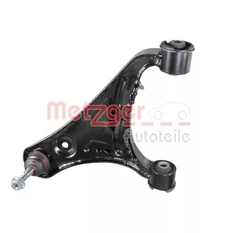Bras de liaison, suspension de roue avant gauche METZGER 58166801