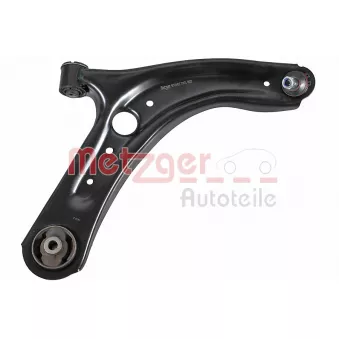 Bras de liaison, suspension de roue avant droit METZGER 58169402