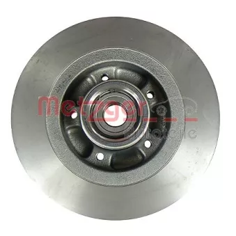 Jeu de 2 disques de frein arrière METZGER 6111042
