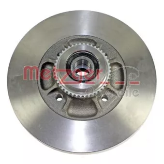 Jeu de 2 disques de frein arrière METZGER 6111049