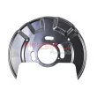 Déflecteur, disque de frein avant gauche METZGER 6115343 - Visuel 1