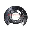Déflecteur, disque de frein arrière gauche METZGER 6115495 - Visuel 2