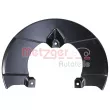 Déflecteur, disque de frein METZGER 6115504 - Visuel 1