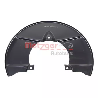 Déflecteur, disque de frein METZGER 6115505