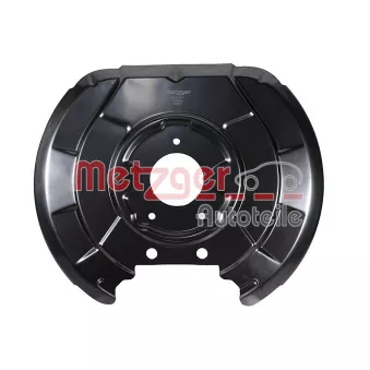 Déflecteur, disque de frein METZGER 6115511
