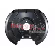 Déflecteur, disque de frein METZGER 6115511 - Visuel 2