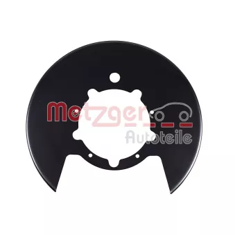 Déflecteur, disque de frein METZGER 6115552