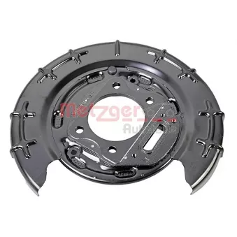 Plateau de frein arrière droit METZGER 6117036