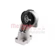 Support moteur avant gauche METZGER 8053976 - Visuel 1