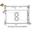 Radiateur, refroidissement du moteur NRF 53418 - Visuel 1