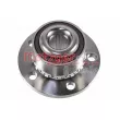 Kit de roulements de roue METZGER WM 2316 - Visuel 1