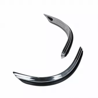 Caoutchouc de protection pare-chocs + moulures 'Deluxe', arrière YOUNG PARTS 0021-825