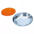 Verre clignotant gauche - Combi 08/63-07/67 blanc/orange avec homologation E YOUNG PARTS 0616-525 - Visuel 3