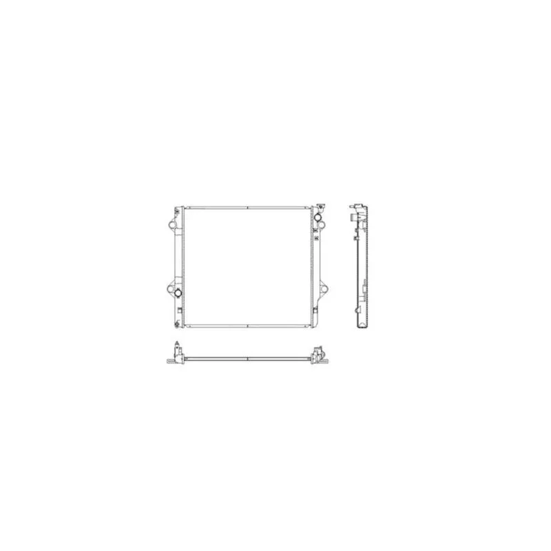 Radiateur, refroidissement du moteur NRF 53542