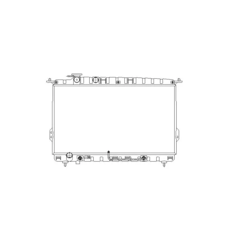 Radiateur, refroidissement du moteur NRF 53643