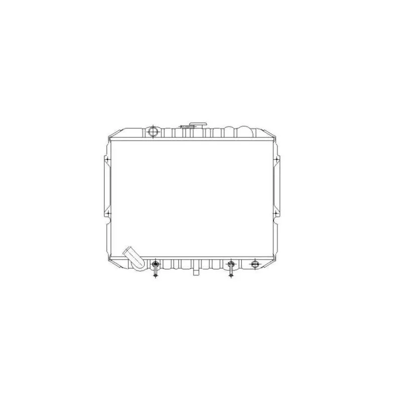 Radiateur, refroidissement du moteur NRF 53644
