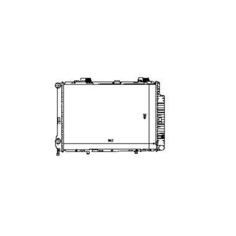 Radiateur, refroidissement du moteur NRF 58097