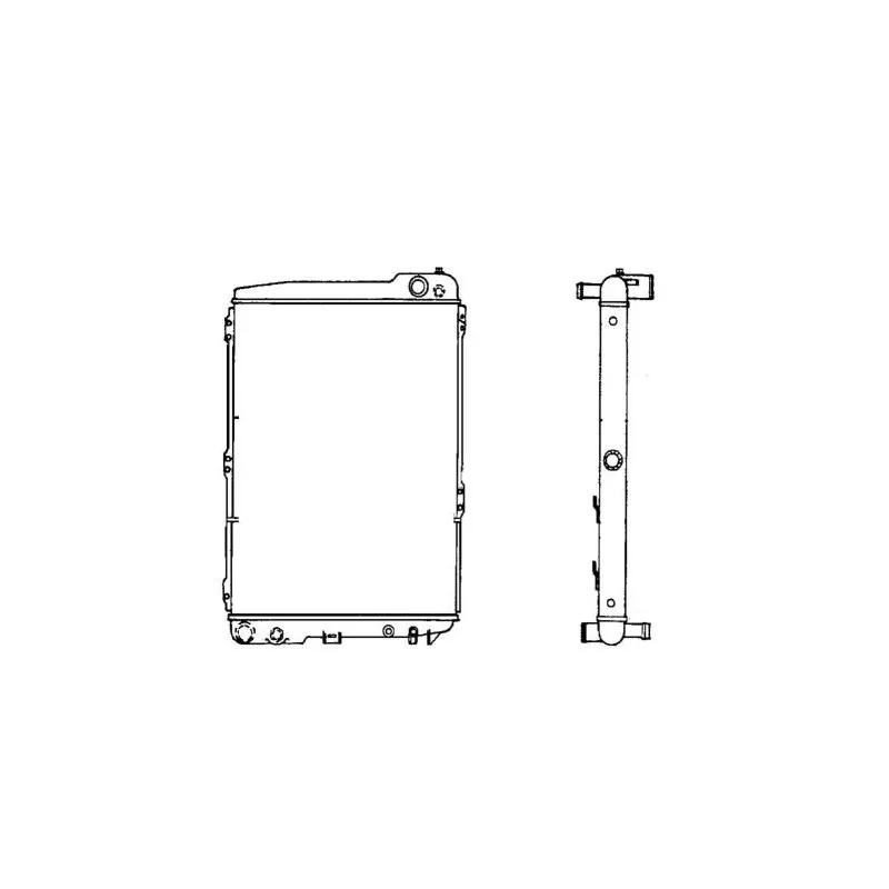 Radiateur, refroidissement du moteur NRF 58110