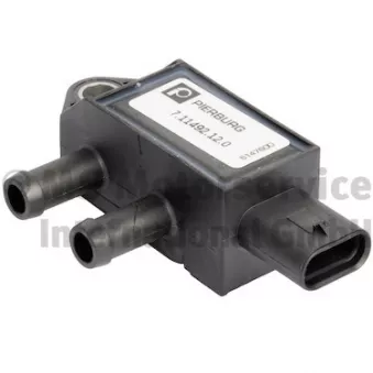 Capteur, pression des gaz échappement PIERBURG 7.11492.12.0