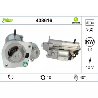 Démarreur VALEO 438616