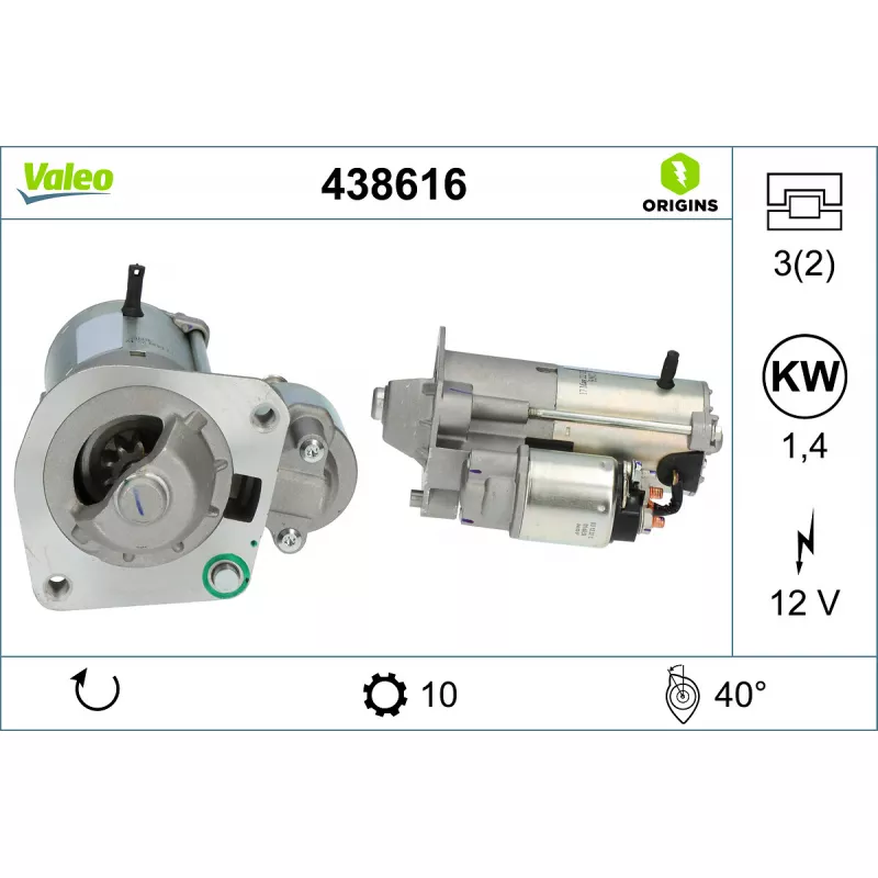 Démarreur VALEO 438616