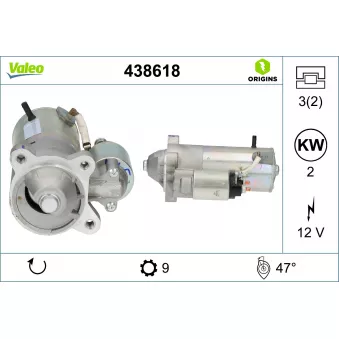 Démarreur VALEO 438618