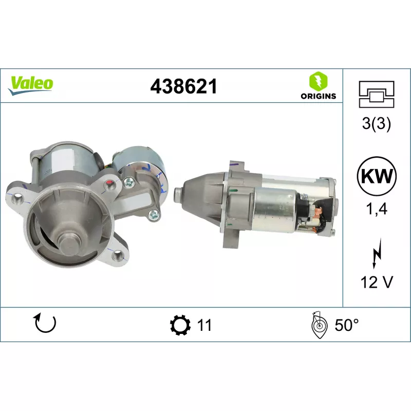 Démarreur VALEO 438621