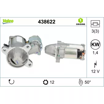 Démarreur VALEO 438622