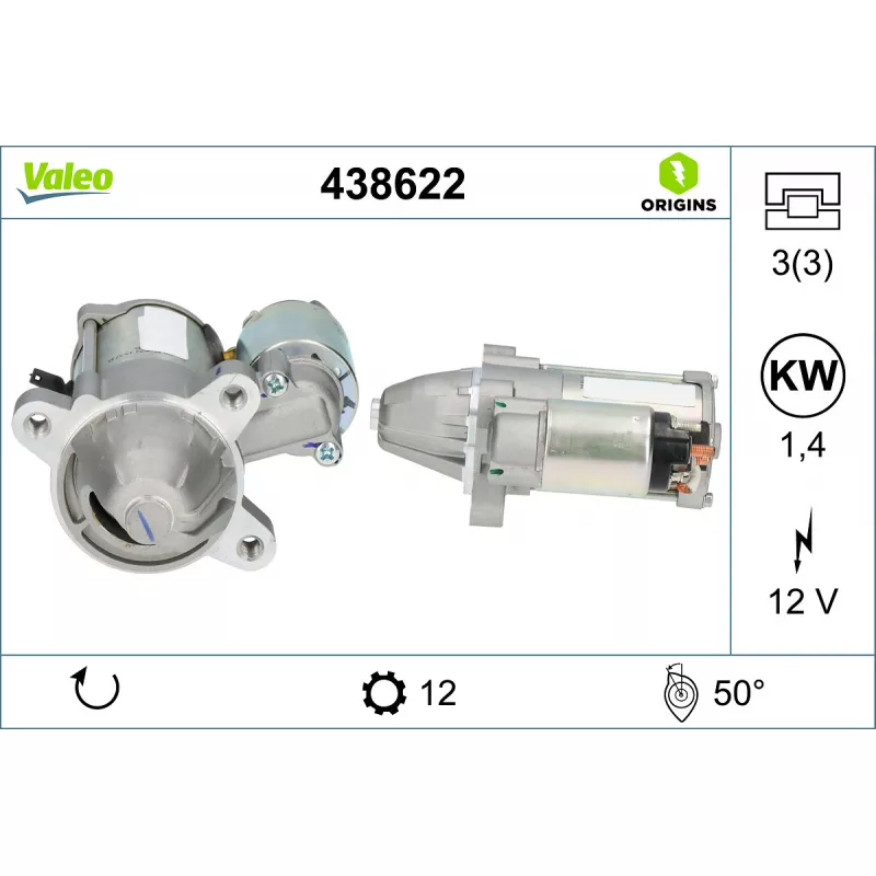 Démarreur VALEO 438622