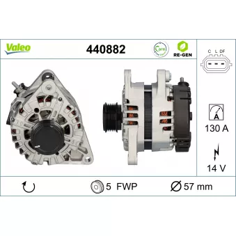 Alternateur VALEO 440882