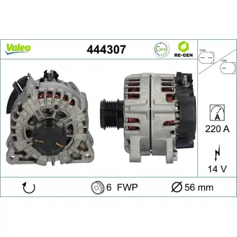Alternateur VALEO 444307