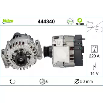 Alternateur VALEO 444340