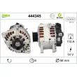 Alternateur VALEO 444345 - Visuel 1