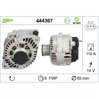 Alternateur VALEO 444367