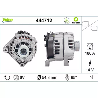 Alternateur VALEO 444712