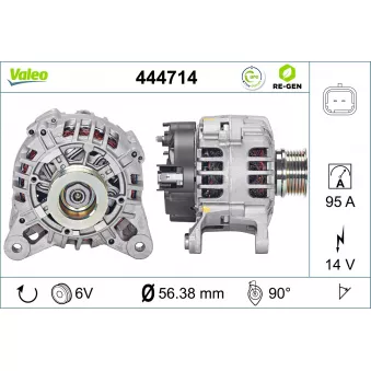 Alternateur VALEO 444714