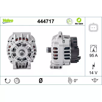 Alternateur VALEO 444717