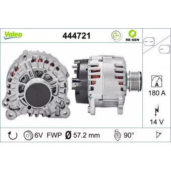Alternateur VALEO 444721