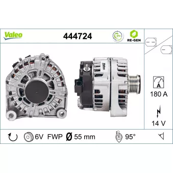 Alternateur VALEO 444724
